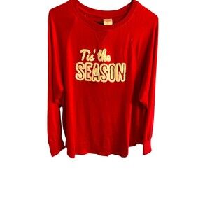 NWT Red Tis the Season Sweater Womens Medium